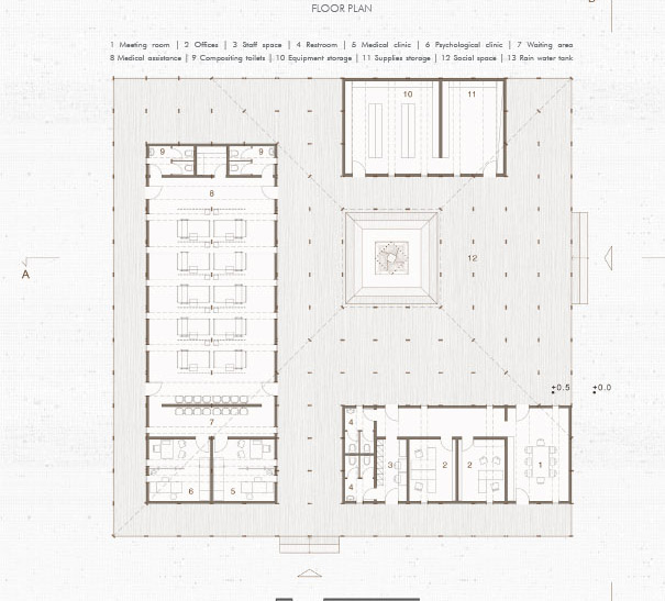 awarded project of kaira looro architecture competition 2021