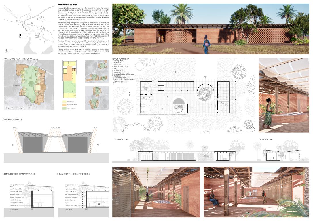 winning projects finalist kaira looro 2024 Maternity Centre africa Balouo Salo 