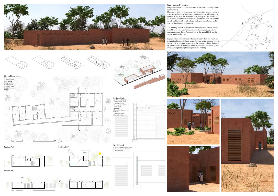 winning projects finalist kaira looro 2024 Maternity Centre africa Balouo Salo 