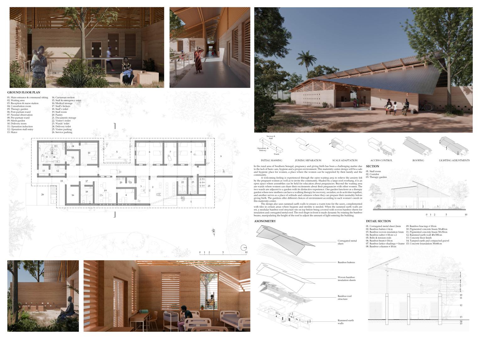 winning projects finalist kaira looro 2024 Maternity Centre africa Balouo Salo 