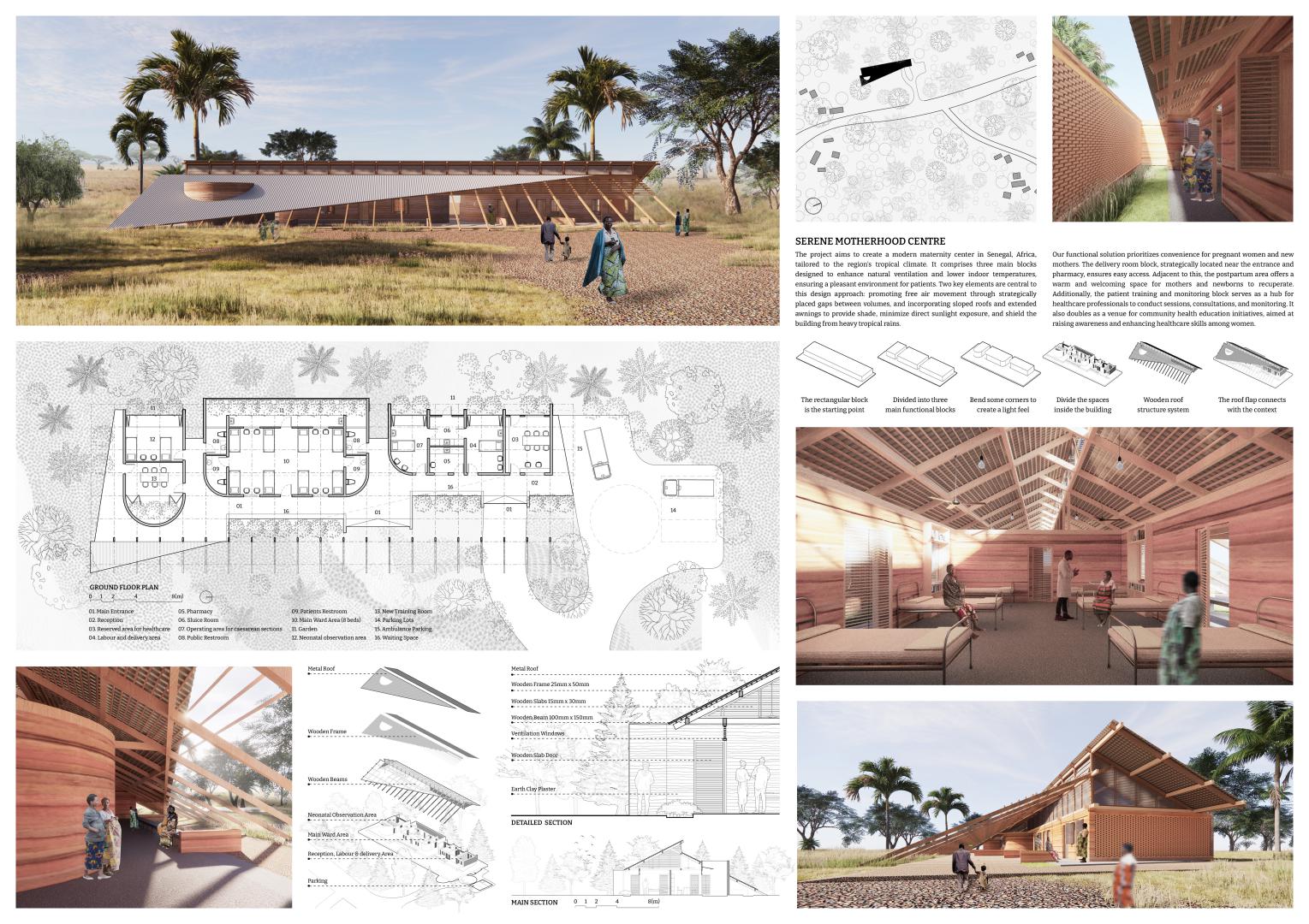 winning projects finalist kaira looro 2024 Maternity Centre africa Balouo Salo 