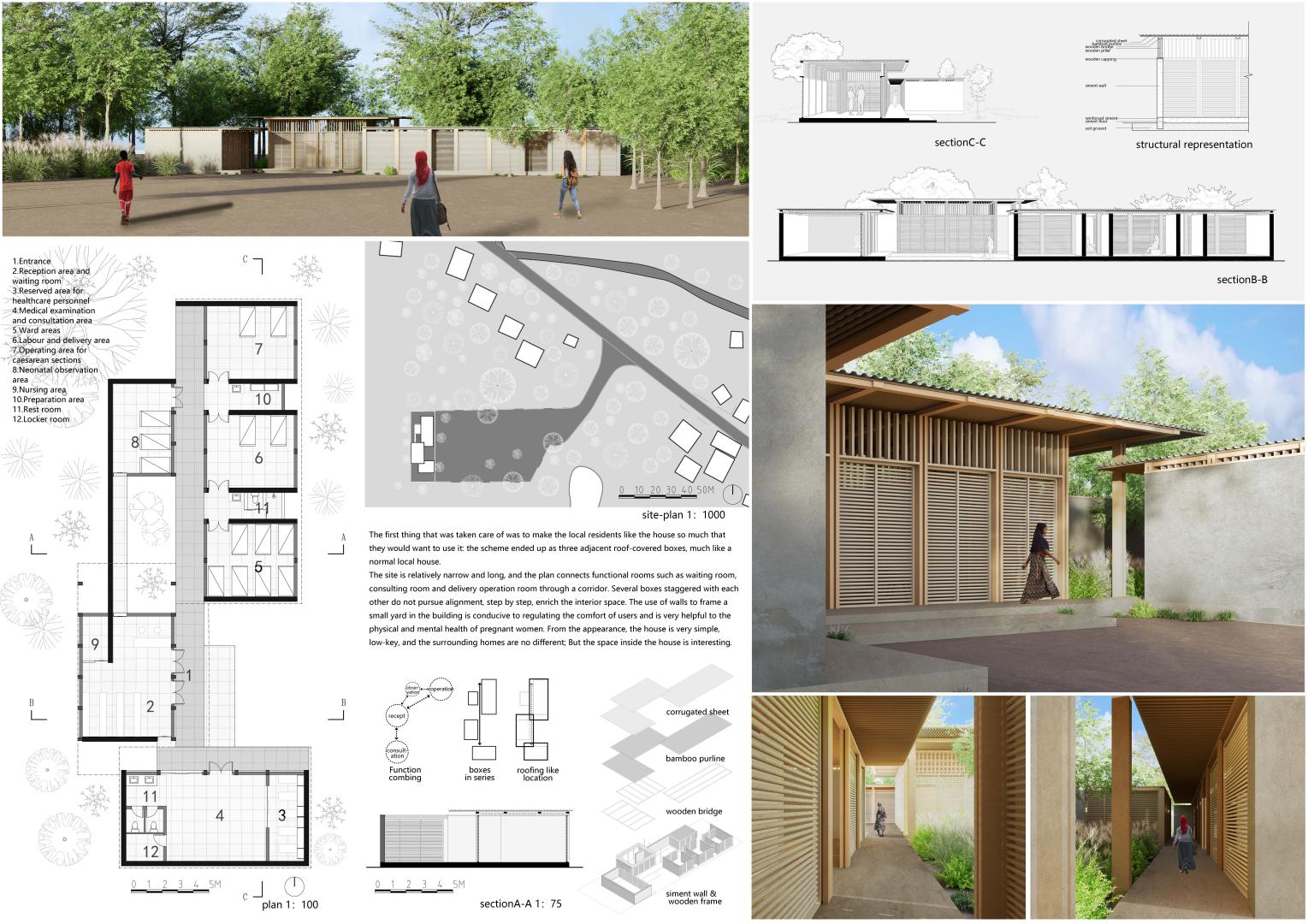 winning projects finalist kaira looro 2024 Maternity Centre africa Balouo Salo 