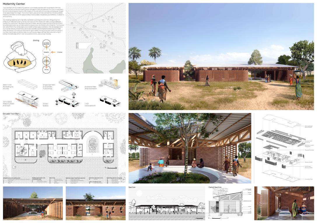 winning projects finalist kaira looro 2024 Maternity Centre africa Balouo Salo 