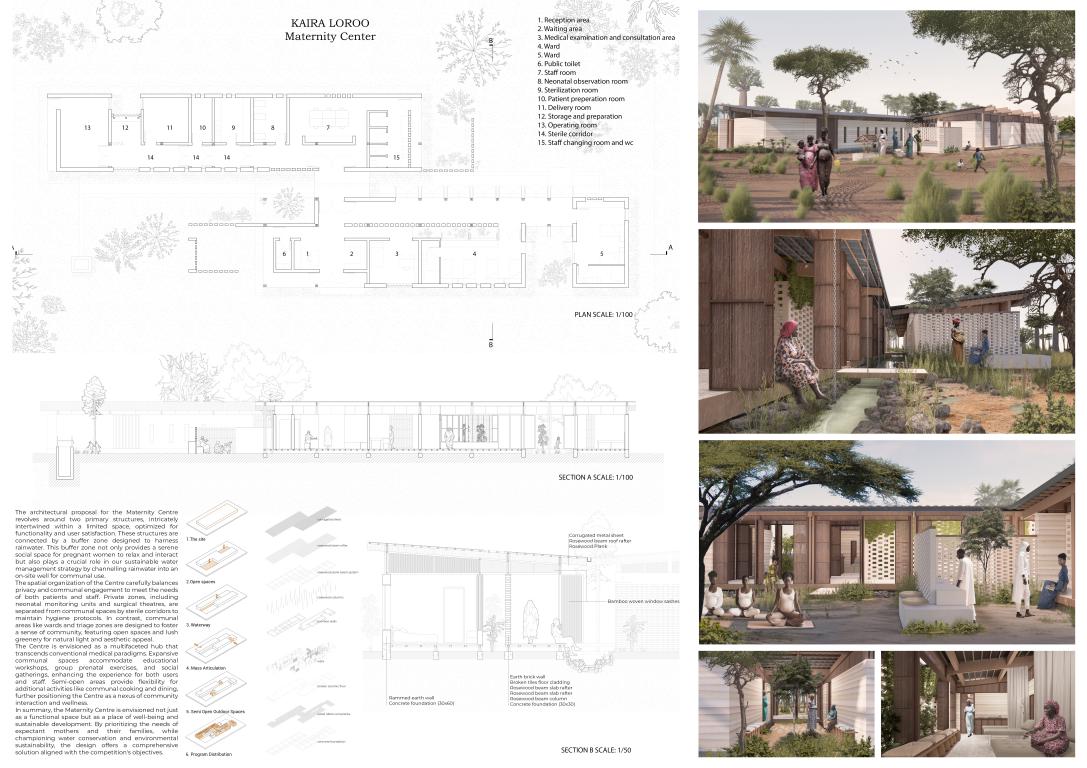 winning projects finalist kaira looro 2024 Maternity Centre africa Balouo Salo 