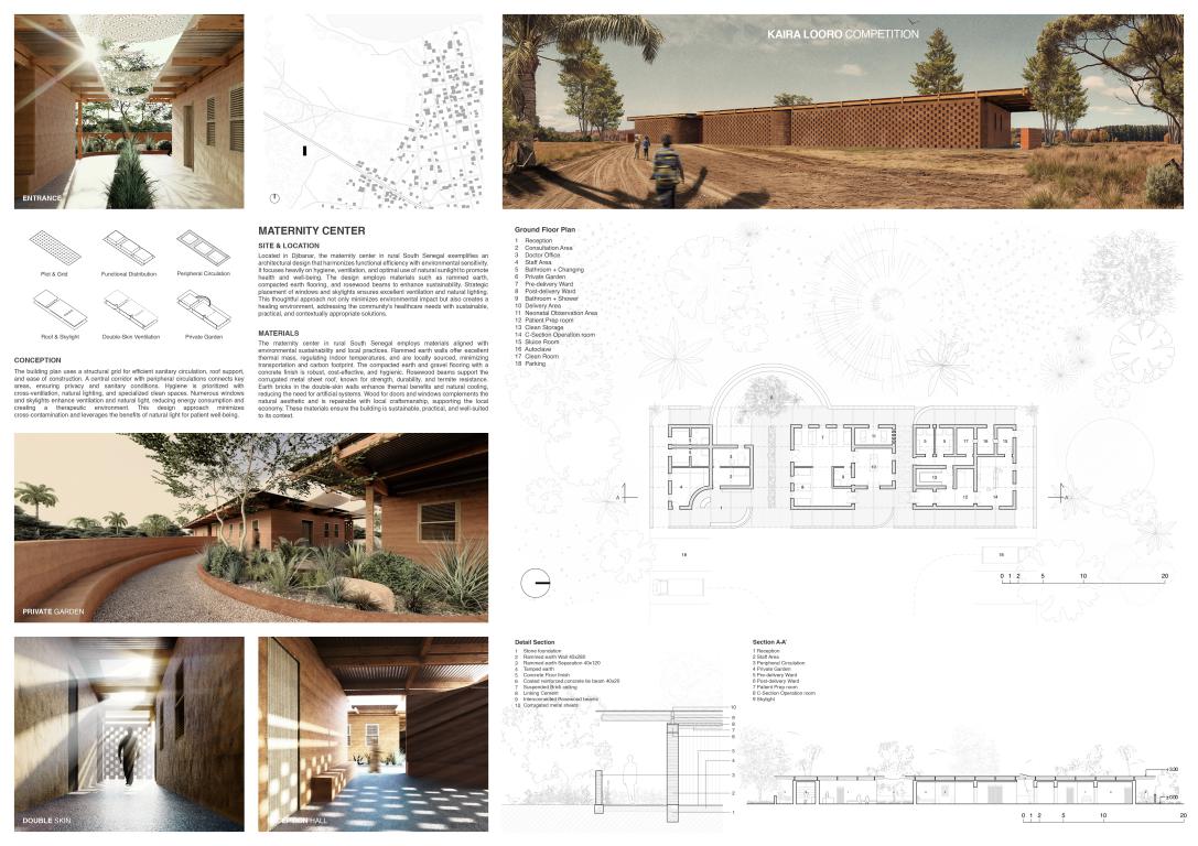 winning projects finalist kaira looro 2024 Maternity Centre africa Balouo Salo 