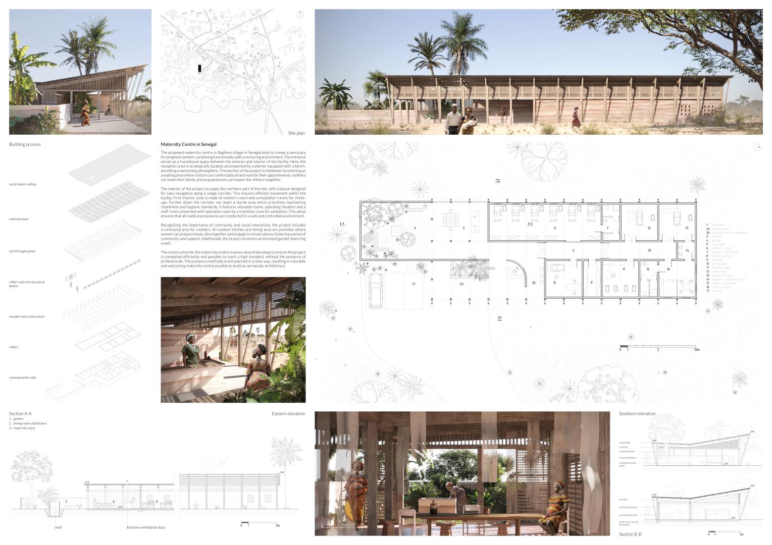 winning projects special mention kaira looro 2024 Maternity Centre africa Balouo Salo 