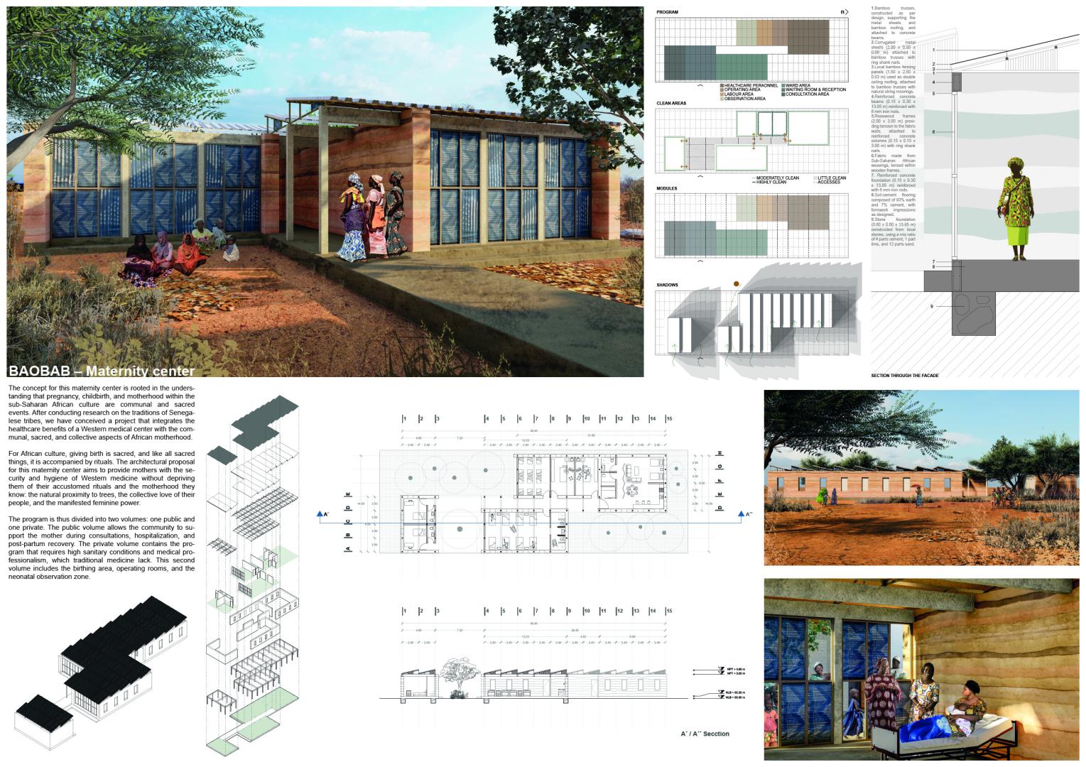 winning projects finalist kaira looro 2024 Maternity Centre africa Balouo Salo 