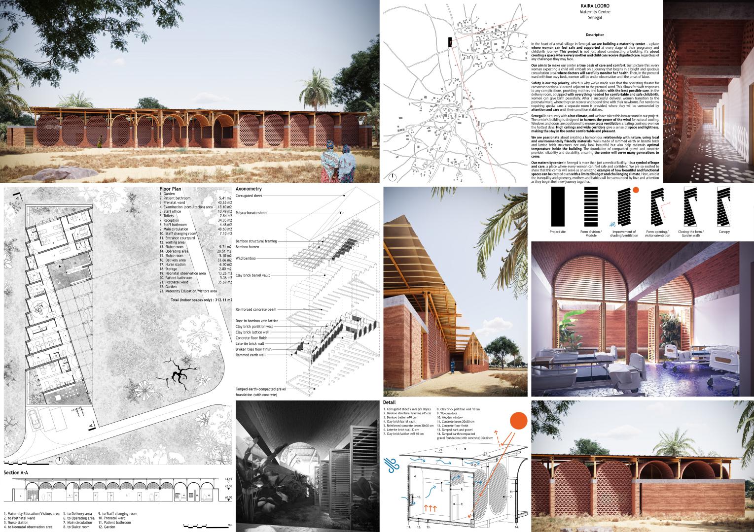 winning projects finalist kaira looro 2024 Maternity Centre africa Balouo Salo 