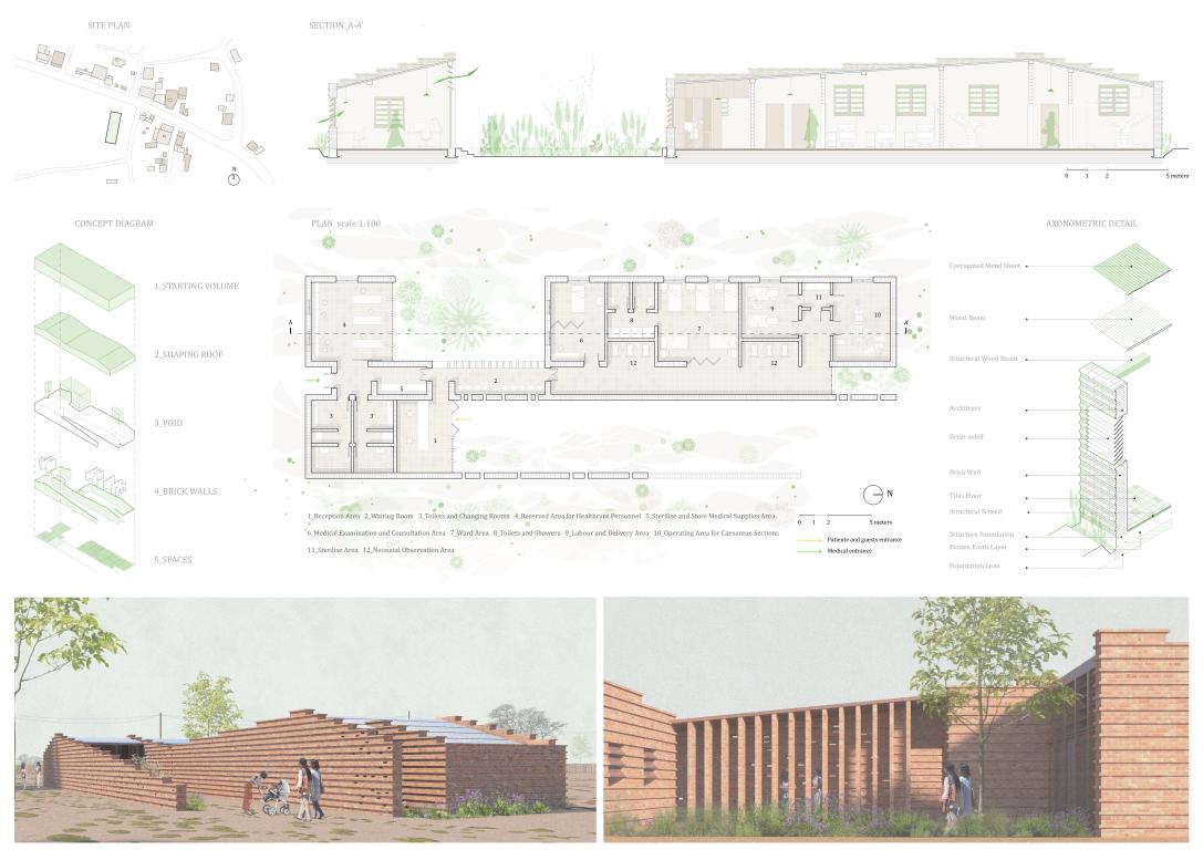 winning projects finalist kaira looro 2024 Maternity Centre africa Balouo Salo 