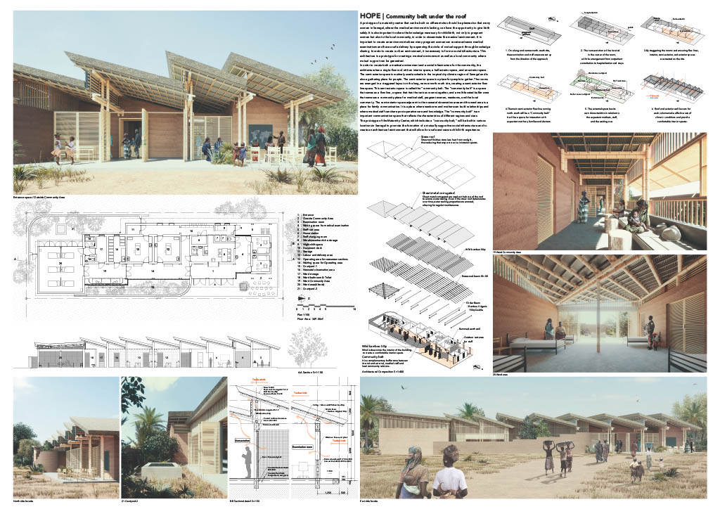 winning projects finalist kaira looro 2024 Maternity Centre africa Balouo Salo 