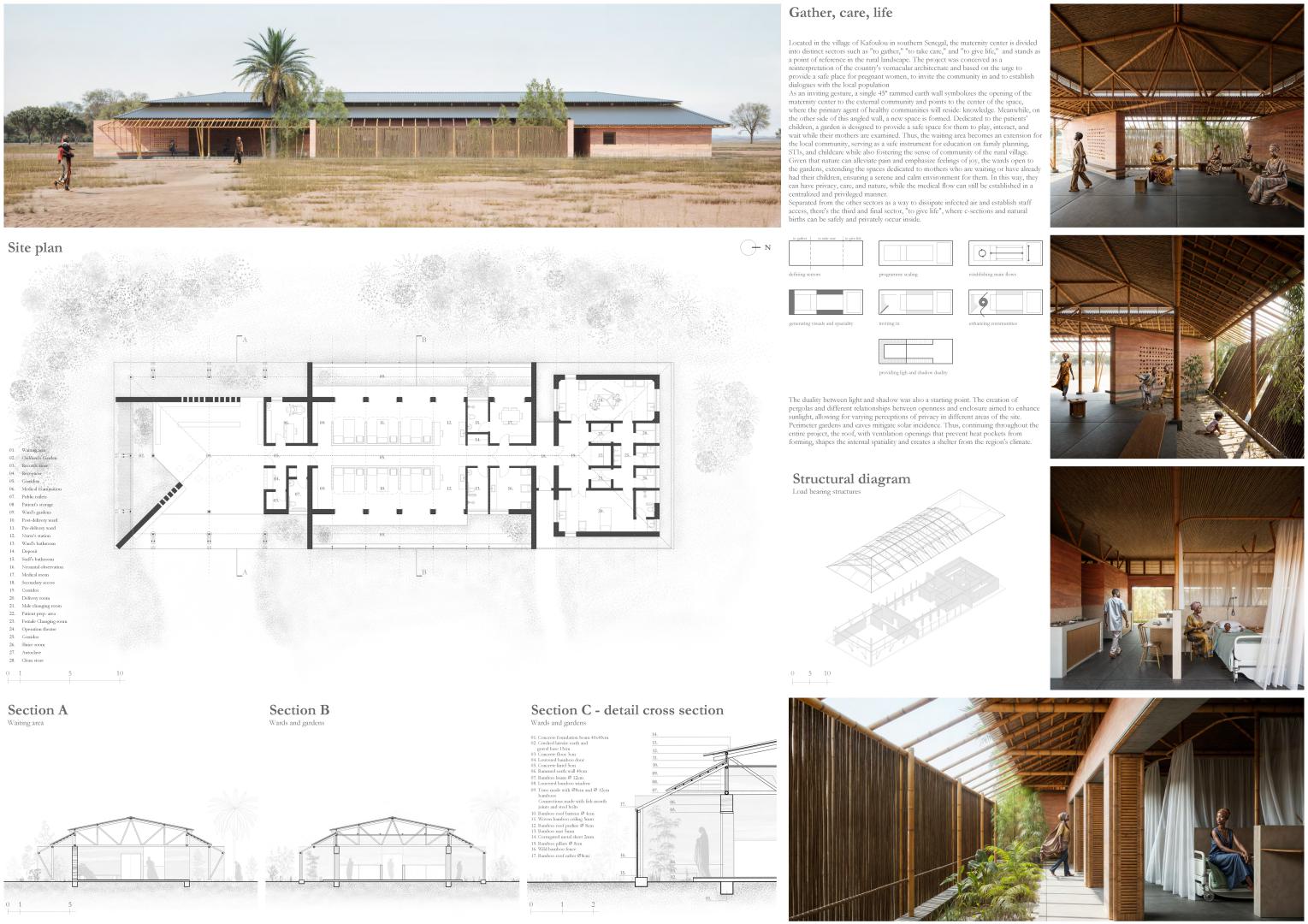 winning projects finalist kaira looro 2024 Maternity Centre africa Balouo Salo 