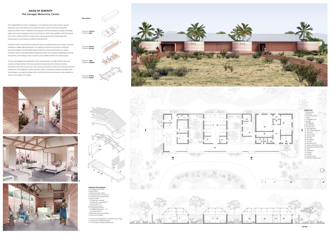 winning projects finalist kaira looro 2024 Maternity Centre africa Balouo Salo 