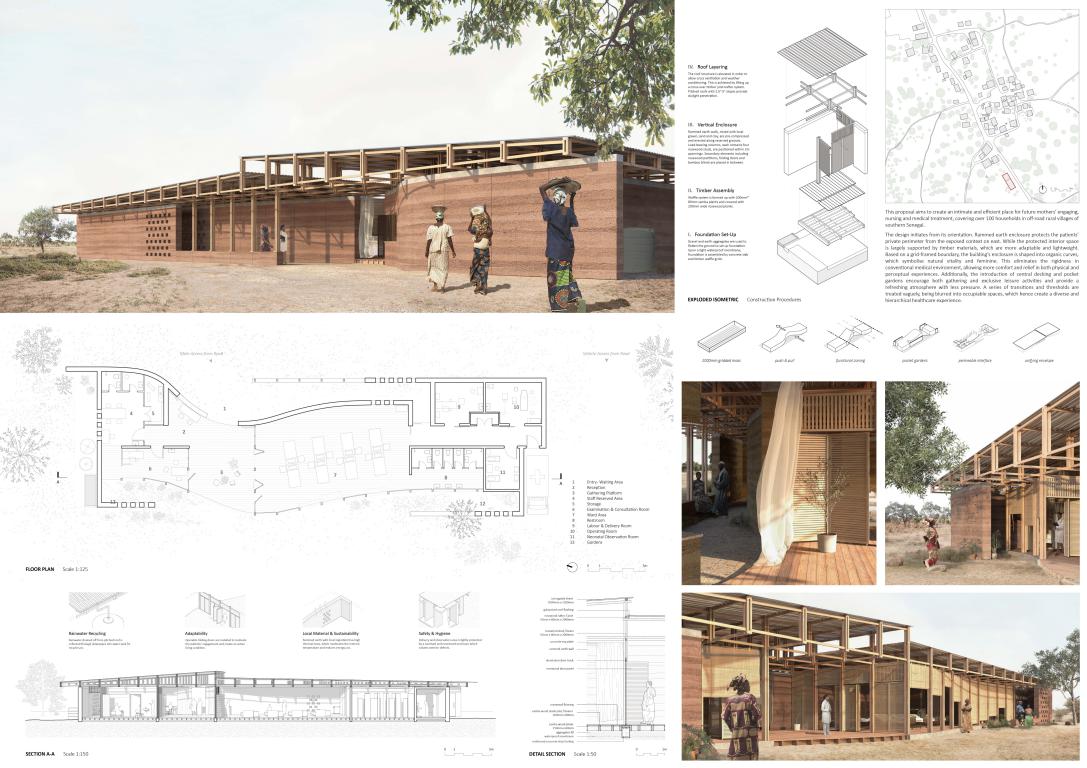 winning projects finalist kaira looro 2024 Maternity Centre africa Balouo Salo 