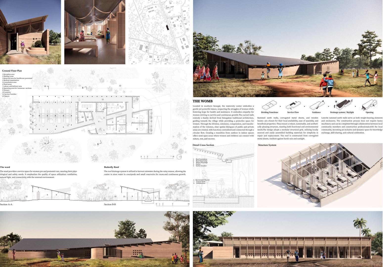 winning projects finalist kaira looro 2024 Maternity Centre africa Balouo Salo 